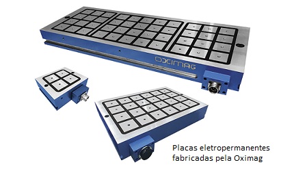 Placa Magnética Eletropermanente para Injetoras - Oximag 